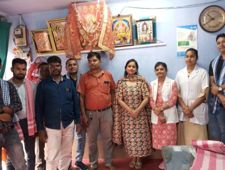 श्री दुर्गा जी पटवा जाति सुधार समिति के सौजन्य से मानपुर पटवा टोली में एकदिवसीय निःशुल्क चिकित्सा शिविर का किया गया आयोजन