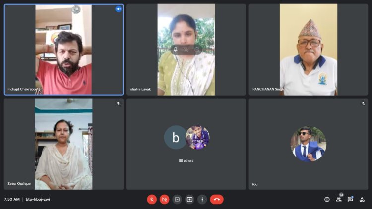 डोरंडा कॉलेज में कोरोना से बचाव विषयक वेबिनार आयोजित