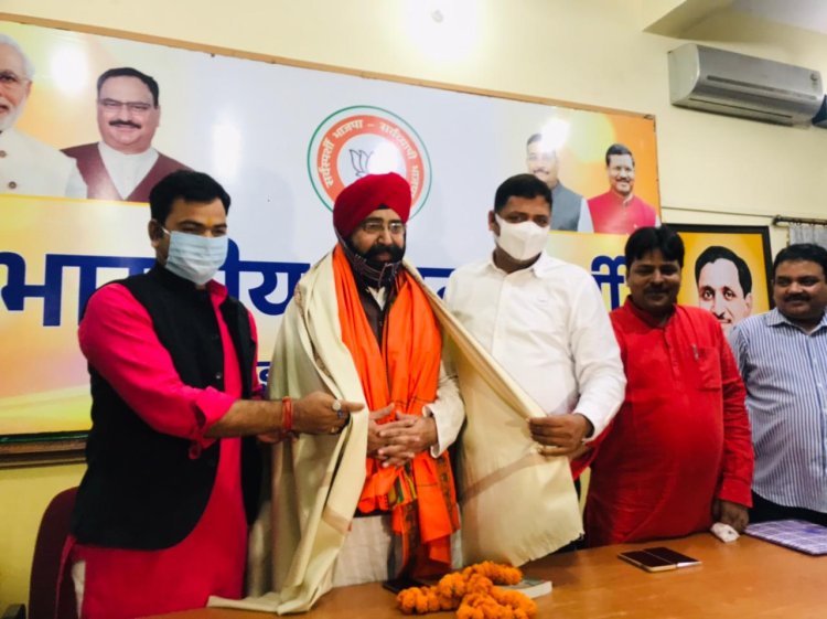 भाजपा में कार्यकर्ताओं को भी मिलता है समुचित सम्मान : गुरविंदर सिंह सेठी