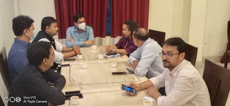 औद्योगिक विकास की संभावनाओं के मद्देनजर प्रोफेशनल कांग्रेस के साथ चेंबर की बैठक आयोजित