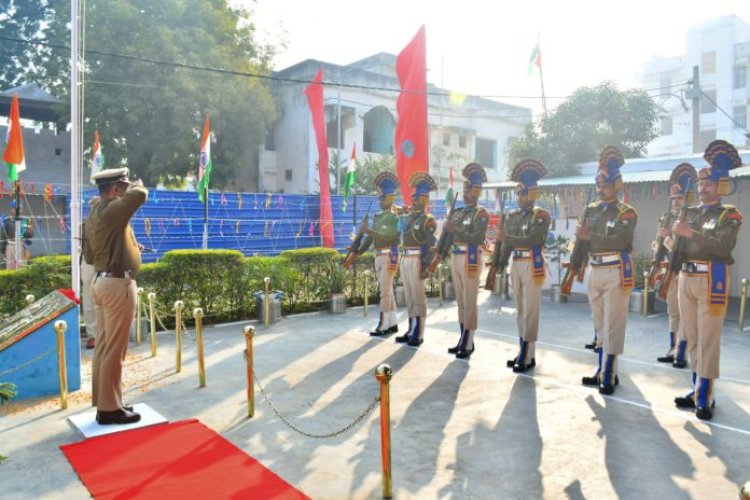 159वीं वाहिनी सीआरपीएफ ने हर्षोल्लास के साथ मनाया गणतंत्र दिवस