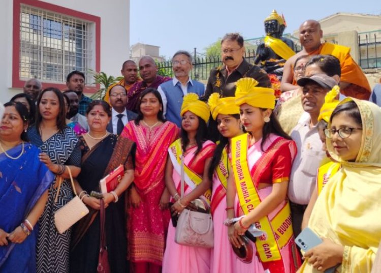 जीबीएम कॉलेज में कुलपति प्रो. शशि प्रताप शाही द्वारा गौतम बुद्ध की प्रतिमा का अनावरण-सह- भवन उद्घाटन संपन्न