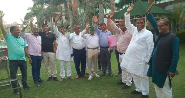 गया जिला पेट्रोलियम डीलर एसोसिएशन ने आयोजित किया होली मिलन समारोह