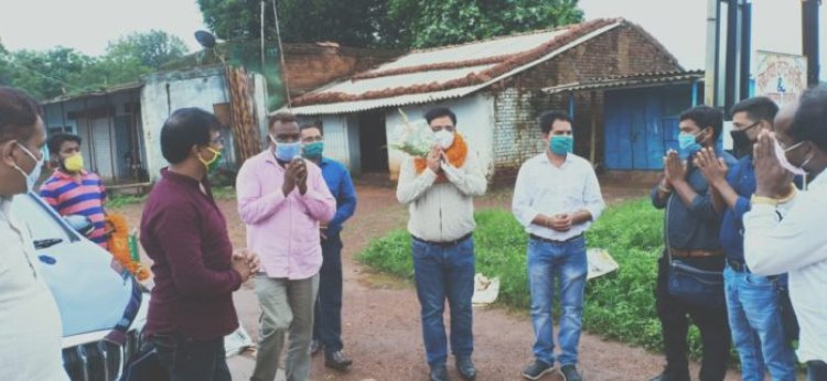 भाजपा के नवनियुक्त कोषाध्यक्ष दीपक बंका का नागरिक अभिनंदन