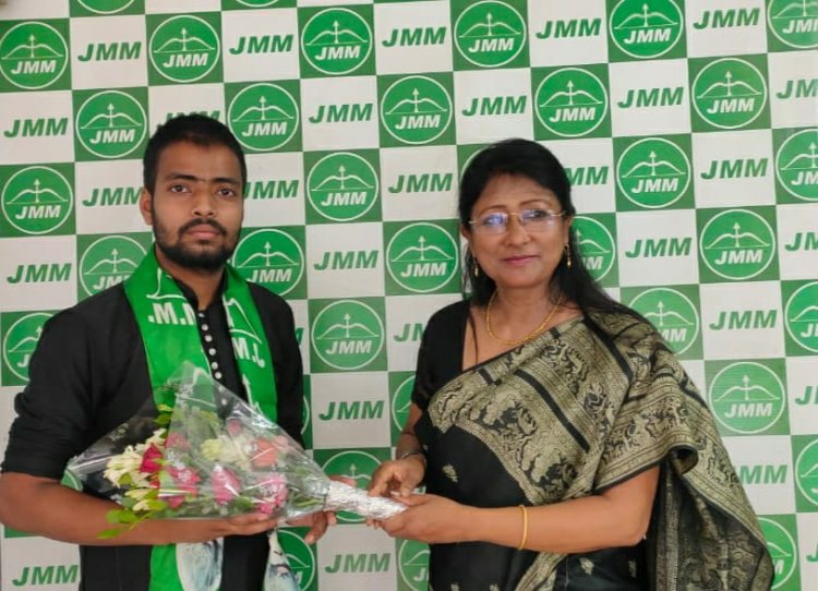 राजनीति नहीं राष्ट्र सेवा के लिए ज्वाइन किया हूं झारखंड मुक्ति मोर्चा : क्षितिज मिश्रा