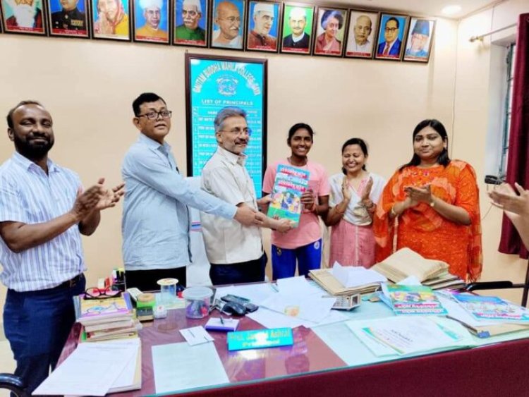 जीबीएम कॉलेज में प्रधानाचार्य प्रो. अशरफ़ ने रेड रिबन युवा महोत्सव-2023 के विजेताओं को किया पुरस्कृत