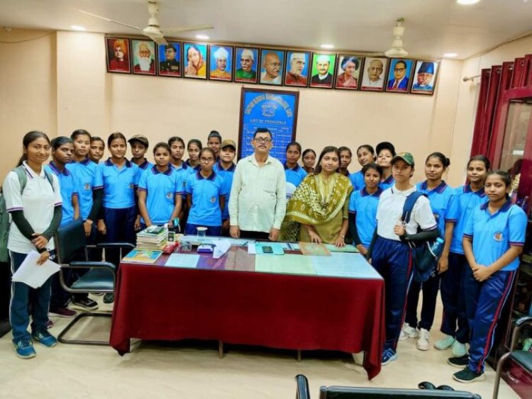 जीबीएम कॉलेज की 30 एनसीसी कैडट सीएटीसी कैंप -2024 में भाग लेने रवाना