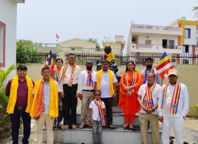 जीबीएम कॉलेज में गौतम बुद्ध के जीवन तथा दर्शन पर प्रकाश डालकर की गयी पूजा-अर्चना, सदैव प्रासंगिक रहेंगे गौतम बुद्ध के समाजोपयोगी मानवतावादी सिद्धांत