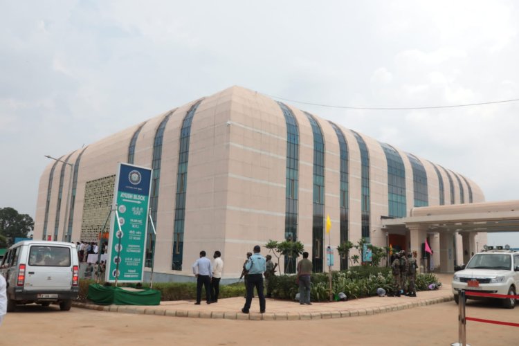 देवघर एम्स में पूर्वी भारत का पहला रैन बसेरा बना, जहां मरीज के स्वजन के विश्राम की व्यवस्था होगी