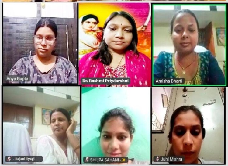 अविस्मरणीय रहेगी महारानी अहिल्याबाई की प्रजावत्सलता:- डॉ रश्मि प्रियदर्शनी