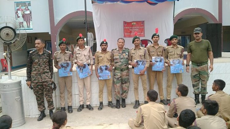 रंगारंग सांस्कृतिक कार्यक्रम के साथ कैंप का हुआ समापन, बेहतर प्रदर्शन करने वाले कैडेटों मेडल देकर किया सम्मानित