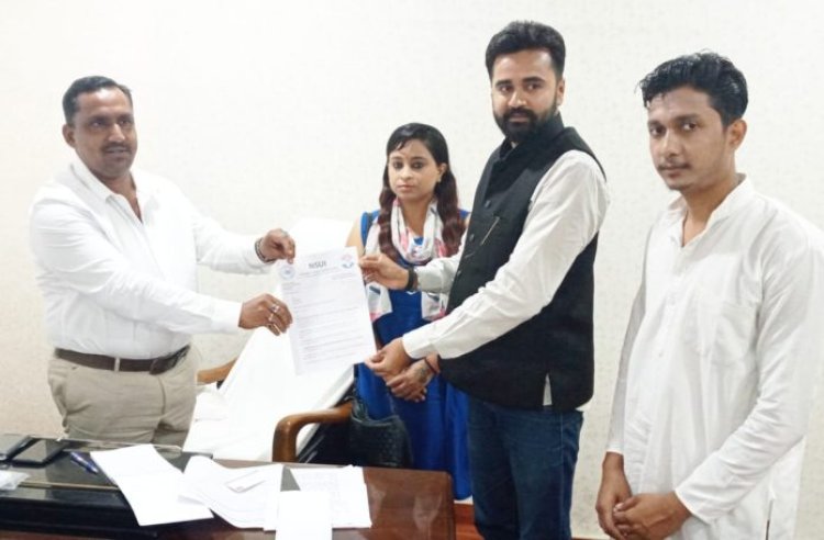 एनएसयूआई के प्रदेश उपाध्यक्ष इंदरजीत सिंह मिले स्वास्थ्य मंत्री से