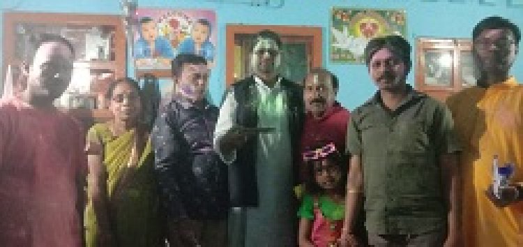 भारतीय एकता कमेटी ने हर्षोल्लास के साथ मनाई होली