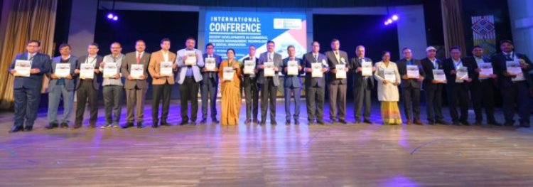 व्यापार और कॉमर्स को उन्नति प्रदान करने के लिए सरला बिरला विश्वविद्यालय में अंतरराष्ट्रीय सम्मेलन