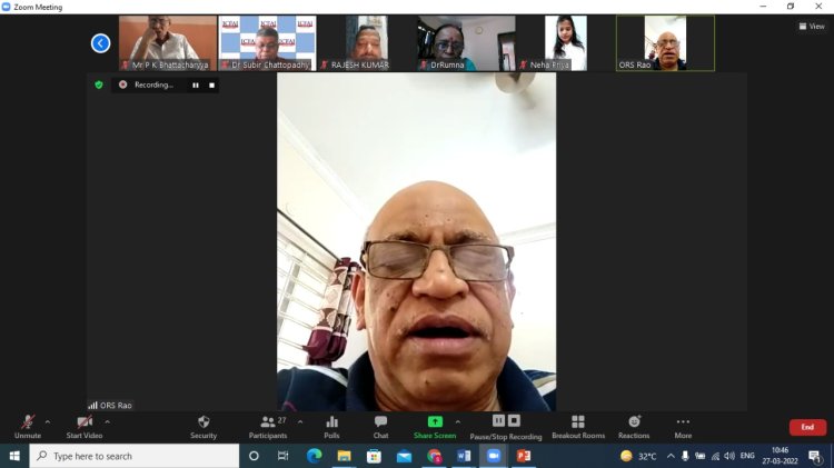 पेशेवरों को डिजिटल कौशल का निर्माण करना लाभदायक : प्रो.ओआरएस राव