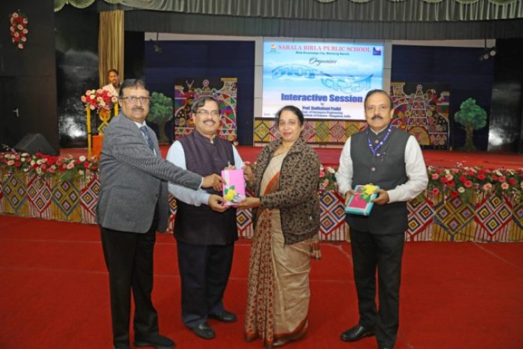 सरला बिरला पब्लिक स्कूल में प्रौद्योगिकी विषय पर इंटरैक्टिव सत्र