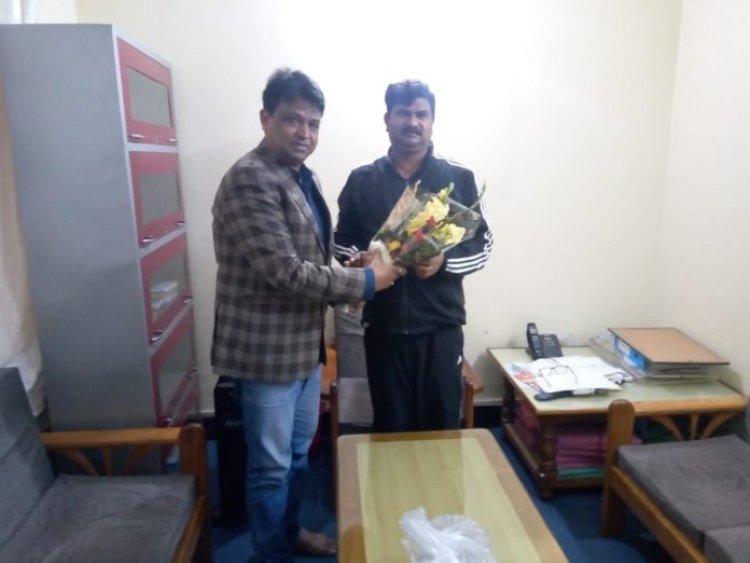 प्रख्यात समाजसेवी सुधांशु सुमन मिले भाजपा के संगठन मंत्री से, तिरंगा सम्मान यात्रा देशवासियों को एकसूत्र में बांधने की पहल : धर्मपाल सिंह