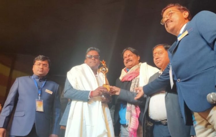 अरविंद कुमार गुप्ता उर्फ चुनमुन को मिला इंटरनेशनल चिल्ड्रेन फ़िल्म फेस्टिवल में मेघदूत सम्मान