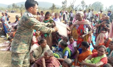 कम्युनिटी पुलिसिंग को बढ़ावा देने की पहल, ग्रामीणों के बीच बांटी उपयोगी सामग्री, नि:शुल्क चिकित्सा जांच शिविर आयोजित