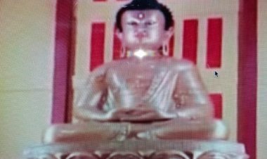 बोधगया में कांस्य से बनी 15 फिट लंबी भगवान बुद्ध की विशाल प्रतिमा स्थापित