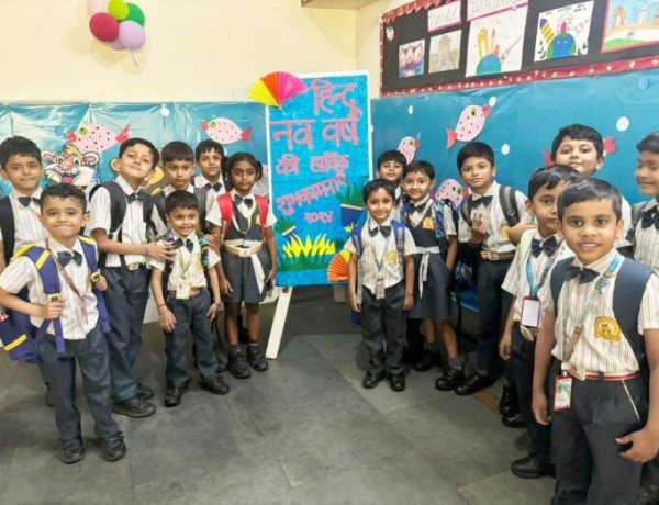 सरला बिरला पब्लिक स्कूल में चैत्र शुक्ल पक्ष प्रतिपदा हिंदू नव वर्ष संवत 2081 उत्सव