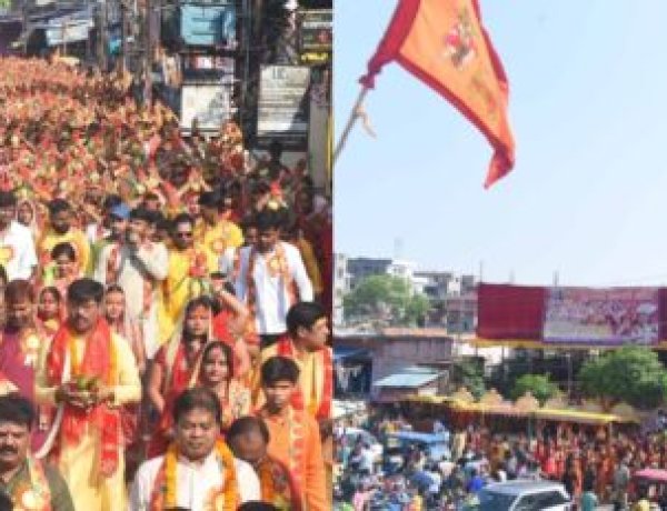 सुरेश्वर महादेव मंदिर के वार्षिकोत्सव पर ऐतिहासिक रामनगरी चुटिया हुआ शिवमय