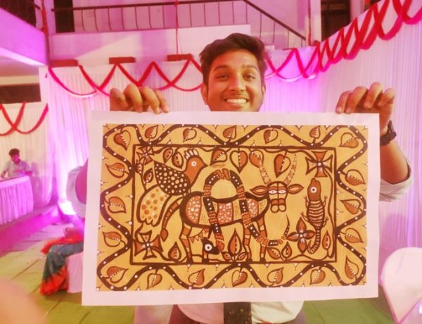 सरला बिरला पब्लिक स्कूल के छात्र ने राष्ट्रीय कला उत्सव 2023-24 के लिए क्वालिफाइ किया