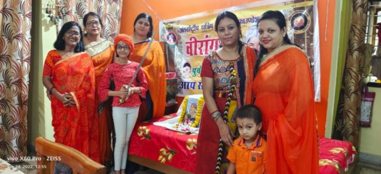 अंतरराष्ट्रीय वीरांगना फाउंडेशन ने रानी दुर्गावती को दी श्रद्धांजलि