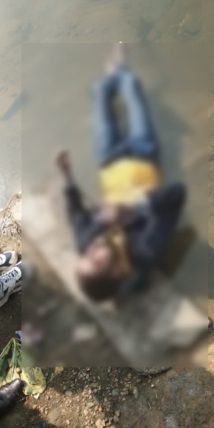 तालाब में शव मिलने से इलाके में सनसनी