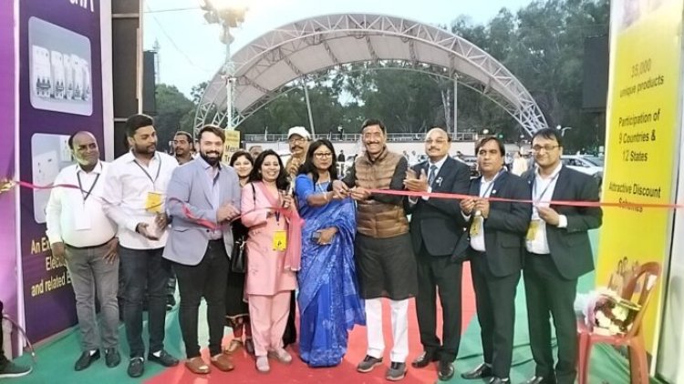 मोहराबादी मैदान में इंडिया इंटरनेशनल मेगा ट्रेड फेयर का शुभारंभ