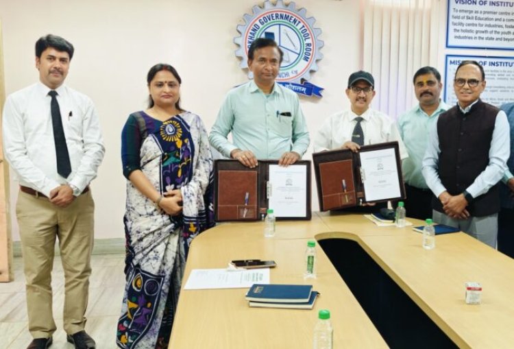 इक्फाई विश्वविद्यालय का झारखंड टूल रूम के साथ समझौता ज्ञापन हस्ताक्षरित
