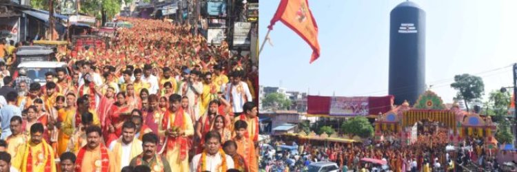 सुरेश्वर महादेव मंदिर के वार्षिकोत्सव पर ऐतिहासिक रामनगरी चुटिया हुआ शिवमय