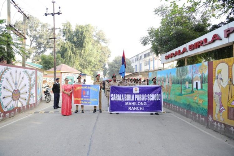 सरला बिरला पब्लिक स्कूल रांची में राष्ट्रीय एकता दिवस समारोह मना