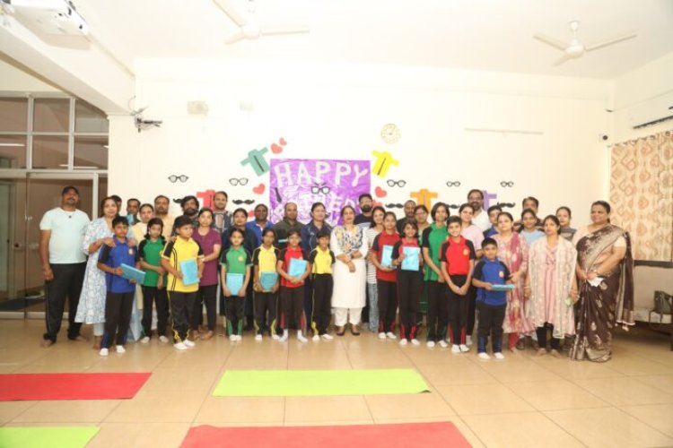 सरला बिरला पब्लिक स्कूल में ‘फादर्स डे’