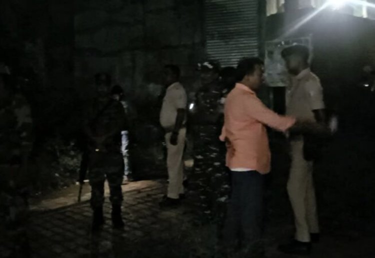 राजधानी के बीच बाज़ार अपराधियों का तांडव, एक की मौत, एक घायल