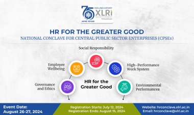 XLRI में 26 व 27 अगस्त को होगा "एचआर फॉर गुड" कॉन्क्लेव