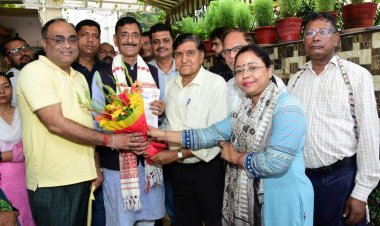 लघु उद्योग भारती का प्रतिनिधिमंडल मिला रक्षा राज्य मंत्री से