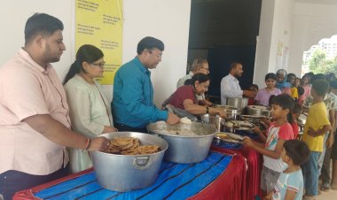 श्री कृष्ण प्रणामी ट्रस्ट का 164 वां निशुल्क अन्नपूर्णा भंडारा आयोजित  