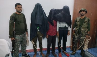 पांकी पुलिस ने देसी कट्टा के साथ तीन व्यक्ति को गिरफ्तार कर भेजा जेल