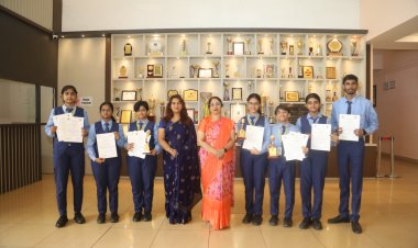 सरला बिरला के छात्रों का ‘सिल्वर जुबली यंग थिंकर्स कॉन्क्लेव‘ में शानदार प्रदर्शन