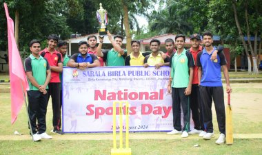 सरला बिरला पब्लिक स्कूल में मेजर ध्यानचंद की जयंती, राष्ट्रीय खेल दिवस पर कई कार्यक्रम