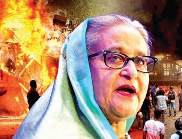 बांग्लादेश में सत्ता पलट और शेख हसीना  का भारत  में शरण‌ के निहितार्थ 