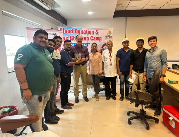 जेसीआई रांची एवं पासा चैरिटेबल ट्रस्ट का रक्तदान सह निःशुल्क स्वास्थ्य जांच शिविर आयोजित
