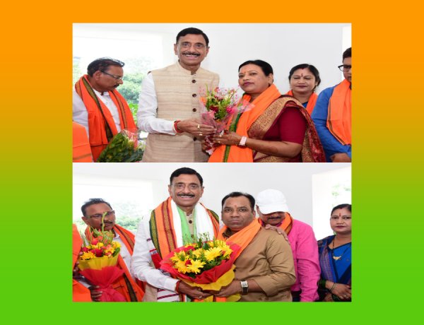रक्षा राज्य मंत्री ने भाजपा रांची महानगर एवं सभी मंडल के नवनियुक्त पदधारियों को किया सम्मानित