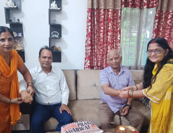 हर्षोल्लास के साथ जिले में मनाया गया रक्षाबंधन, बहनों ने भाइयों के दीर्घायु की कामना