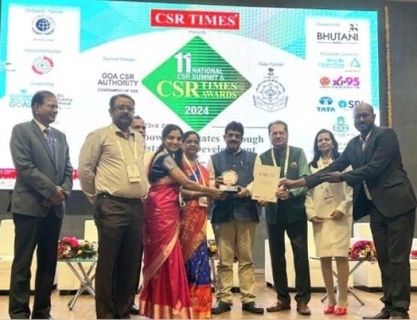 CCL को सीएसआर टाइम्स अवार्ड 2024 से सम्मानित किया गया