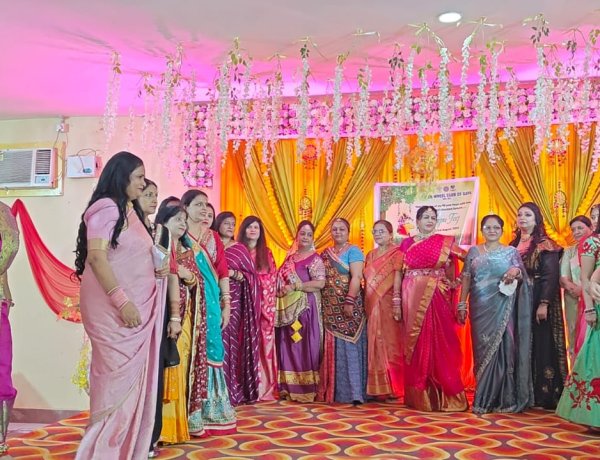 इनरव्हील क्लब के बैनरतले तीज पर रंगारंग कार्यक्रम प्रस्तुत
