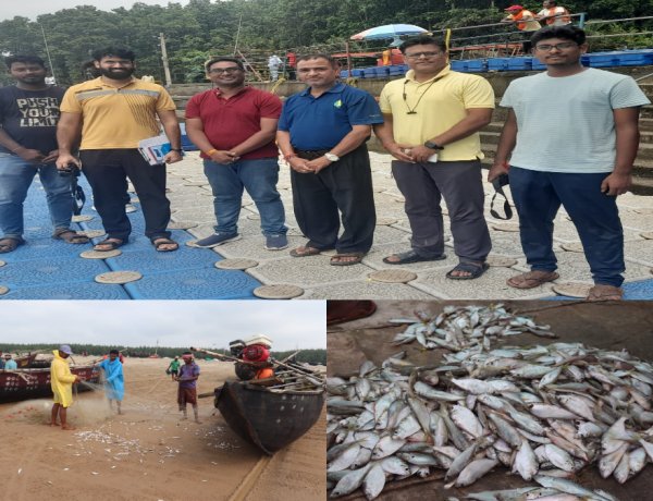 मत्स्यपालन के लिए व्यापक संभावनाओं को तलाशने में जुटी  NBFGR की टीम 