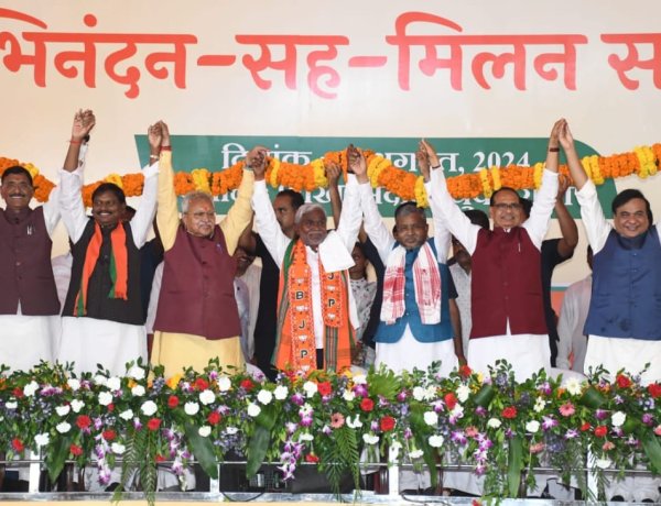 यूपीए सरकार को उखाड़ फेंकने के संकल्प के साथ चंपाई सोरेन भाजपा में शामिल हुए