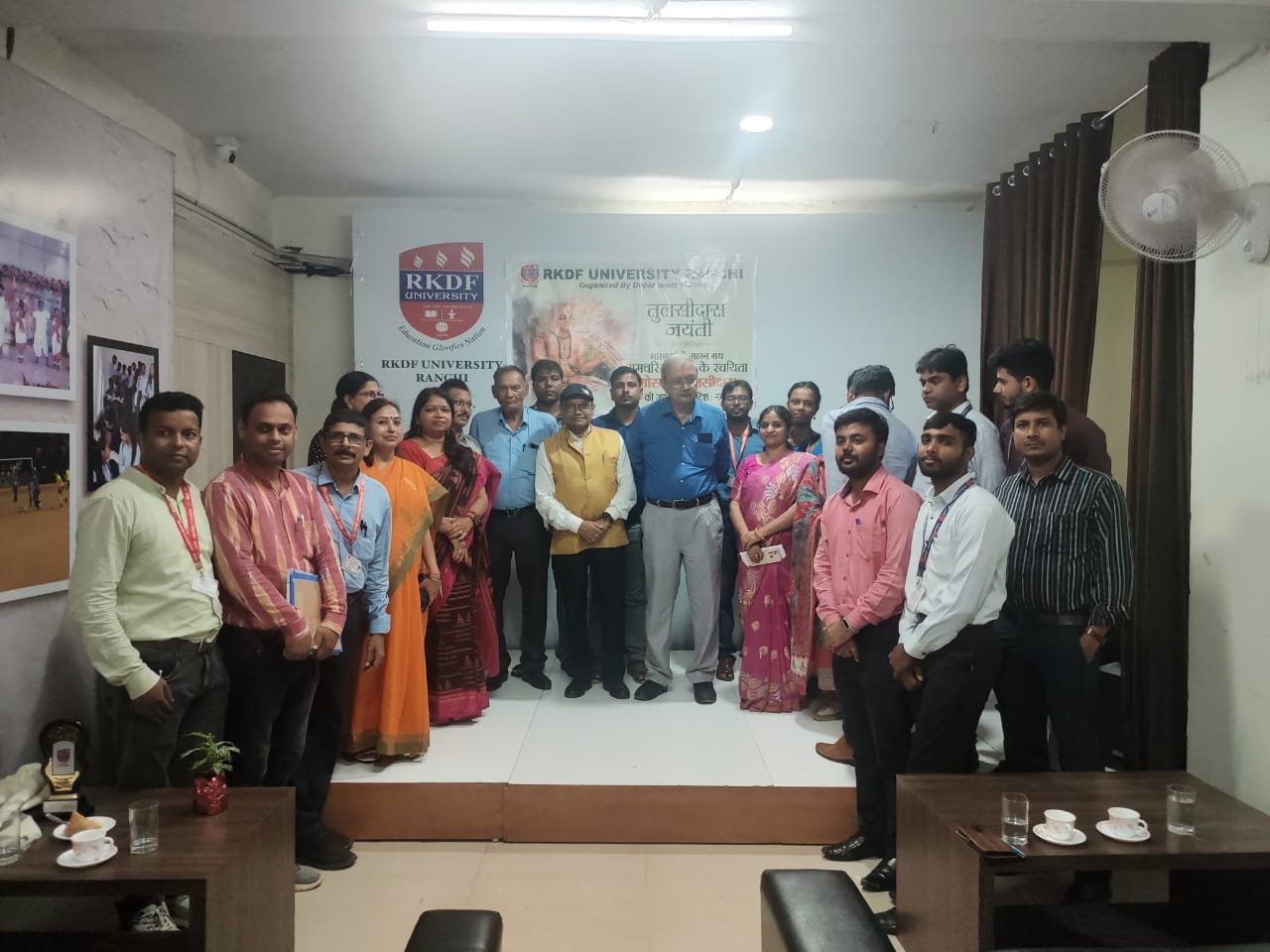 आरकेडीएफ विश्वविद्यालय में मनाई गई गोस्वामी तुलसीदास की जयंती